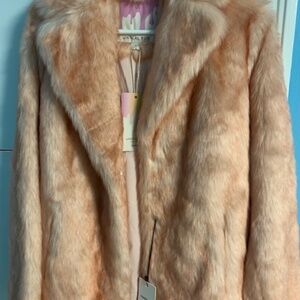 Faux fur jacket
